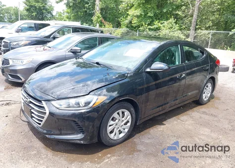 2018 Hyundai Elantra Se from USA, damaged, VIN 5NPD74LF9JH355130